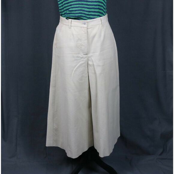 Dolce Gabbana Women 42 Wide Leg Trousers Culottes Italy - Picture 2 of 5